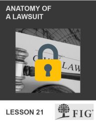 Anatomy of a Lawsuit Notebook Cover Icon locked