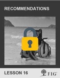 Recommendations Notebook Cover Icon locked